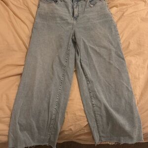Banana Republic Light Blue Wide Leg Jeans